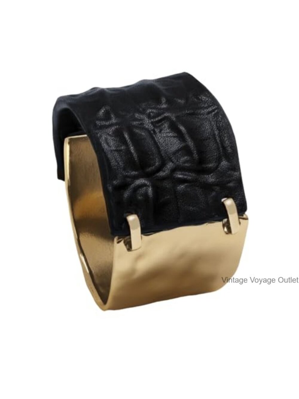 Chunky Genuine Leather Wrap Bangle Bracelet Statement Jewelry Gift